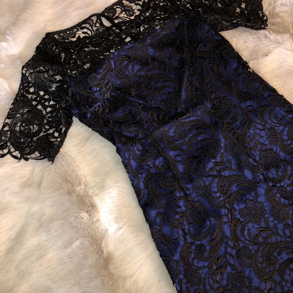 Laundry by Shelli Segal black Lace Cocktail Dress - Picture 7 of 8